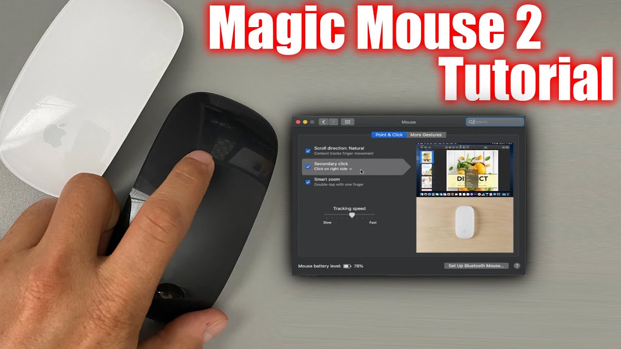 best mac mouse settings